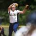 Saline pitcher Kristina Zalewski in the game against Allen Park on Saturday, June 8. Daniel Brenner I AnnArbor.com
